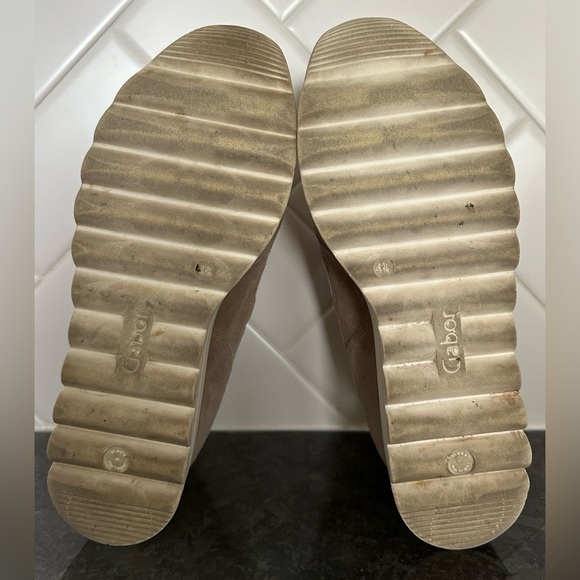 Gabor Women’s Beige Suede Shoe size 4.5 UK and size 7 in US. - Picture 8 of 11